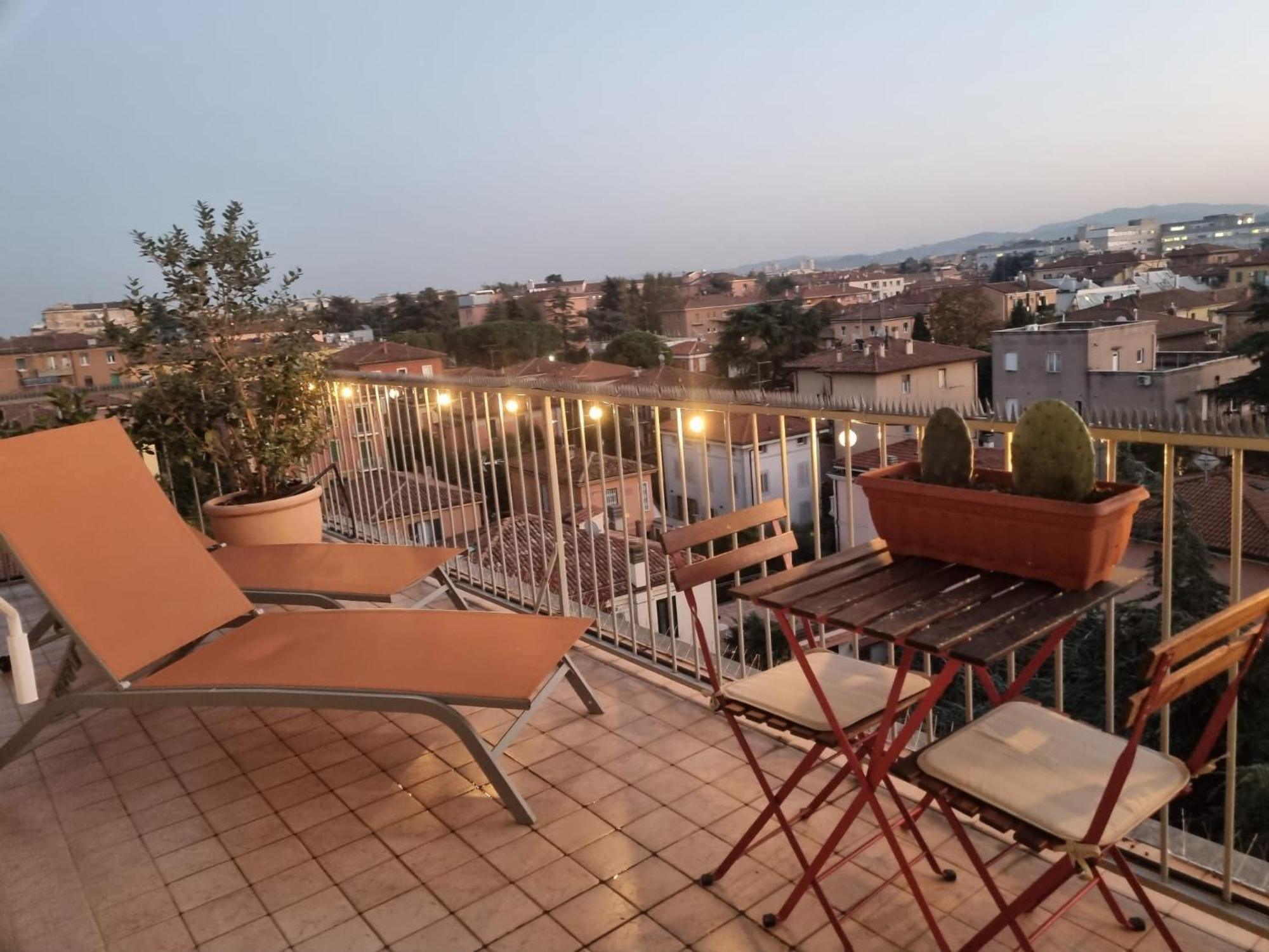 Bellavista Panoramic Terrace Appartamento Con Terrazza Zona Sant Orsola Bologna Eksteriør bilde